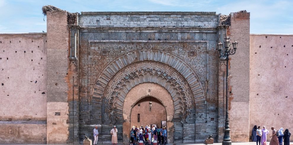 building, door, ruins, wooden gate, portal, architecture, ornament, oriental, marrakech, morocco, tourism, city, marrakech, marrakech, marrakech, marrakech, marrakech